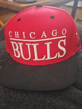 Nostalgia Mitchell & Ness Red and Black Hat Interior Label